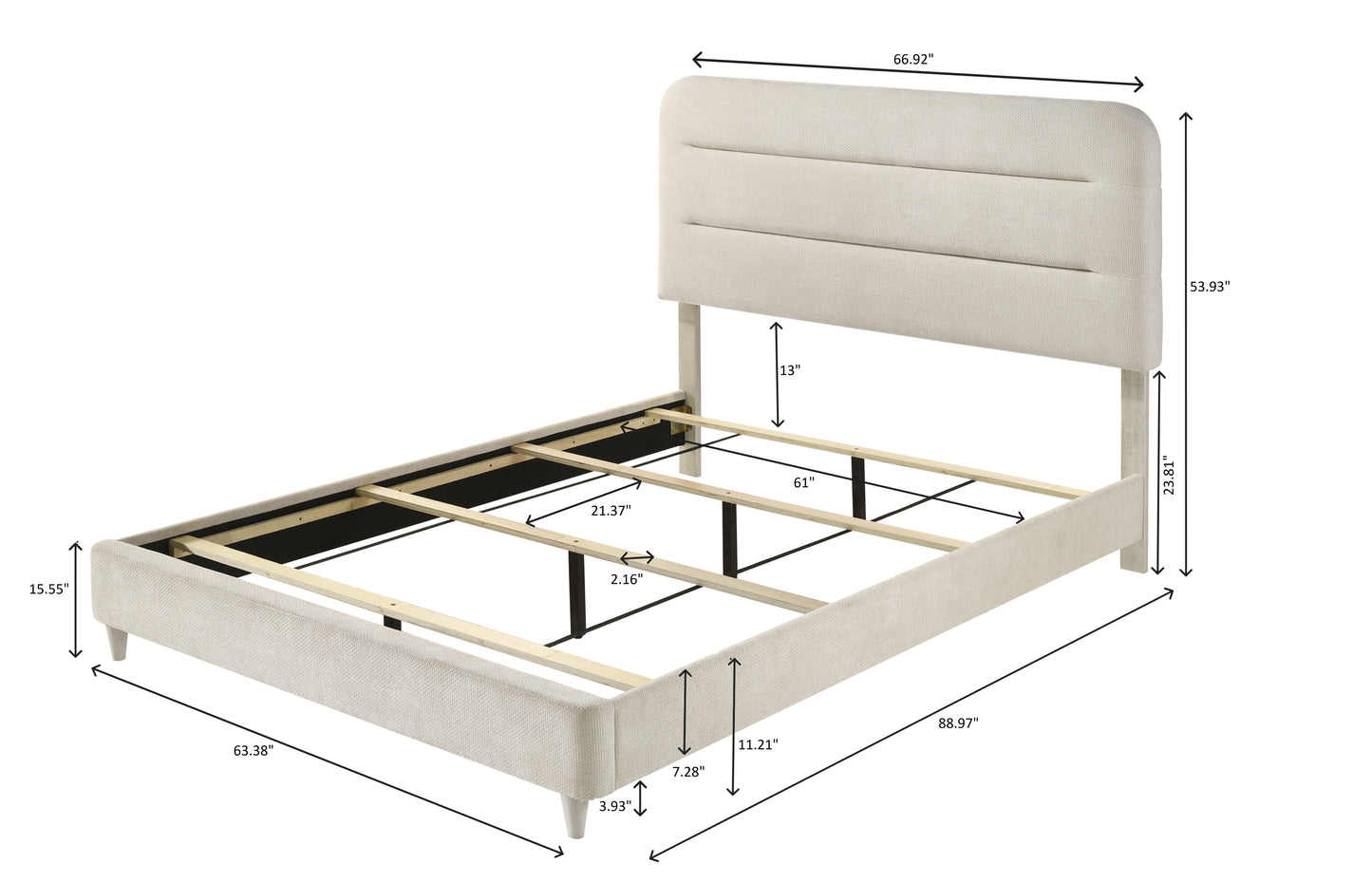 Nyomi White Bedroom Collection