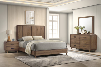 Nyomi Light Brown Bedroom Collection