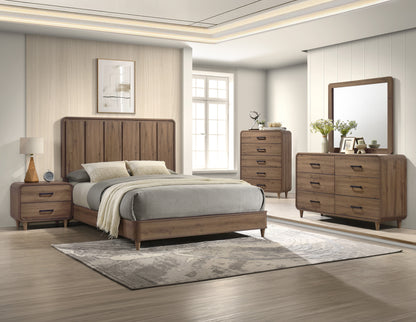 Nyomi Light Brown Bedroom Collection