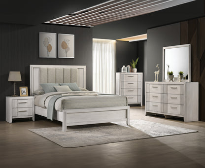 Carlton White Mist Bedroom Collection