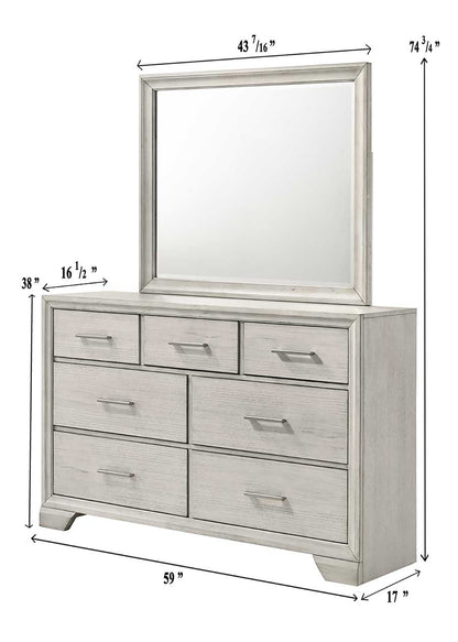 Jaymes White Mist Bedroom Collection