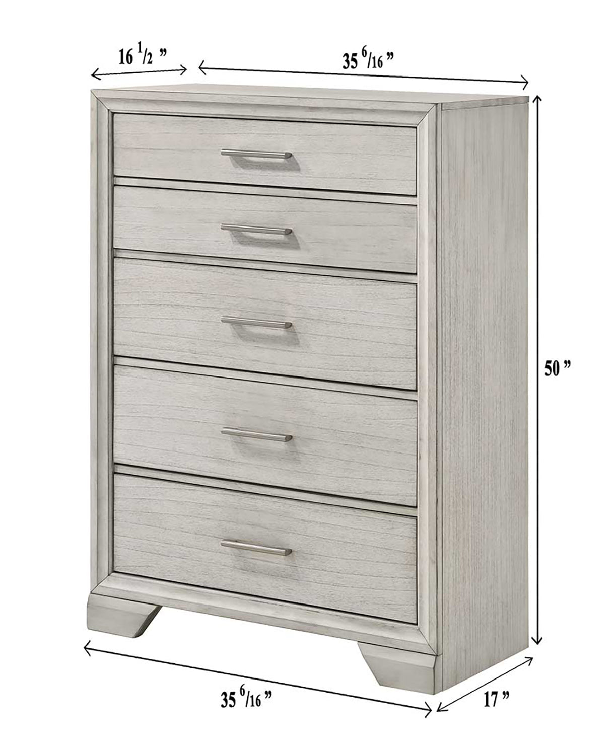 Jaymes White Mist Bedroom Collection