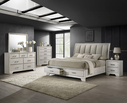 Jaymes White Mist Bedroom Collection