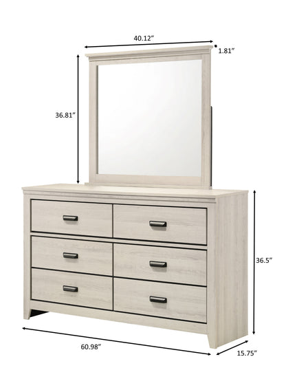 Carter White Bedroom Collection