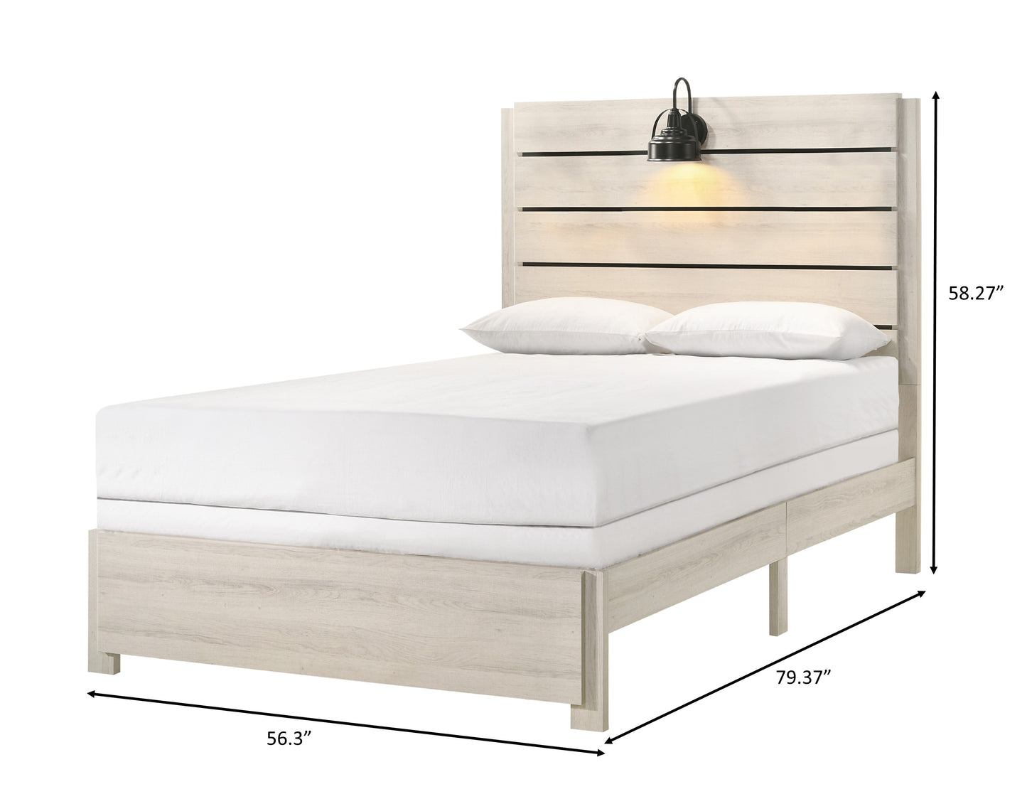 Carter White Bedroom Collection