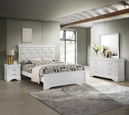 Amalia White Bedroom Collection