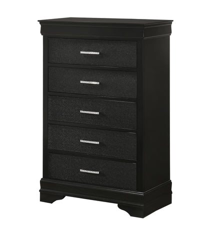 Amalia Black Bedroom Collection