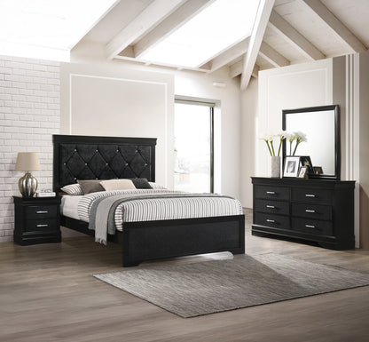Amalia Black Bedroom Collection