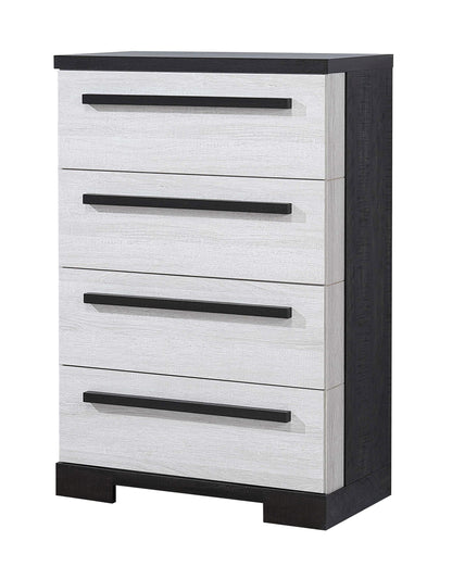 Remington Chalk Ebony Bedroom Collection