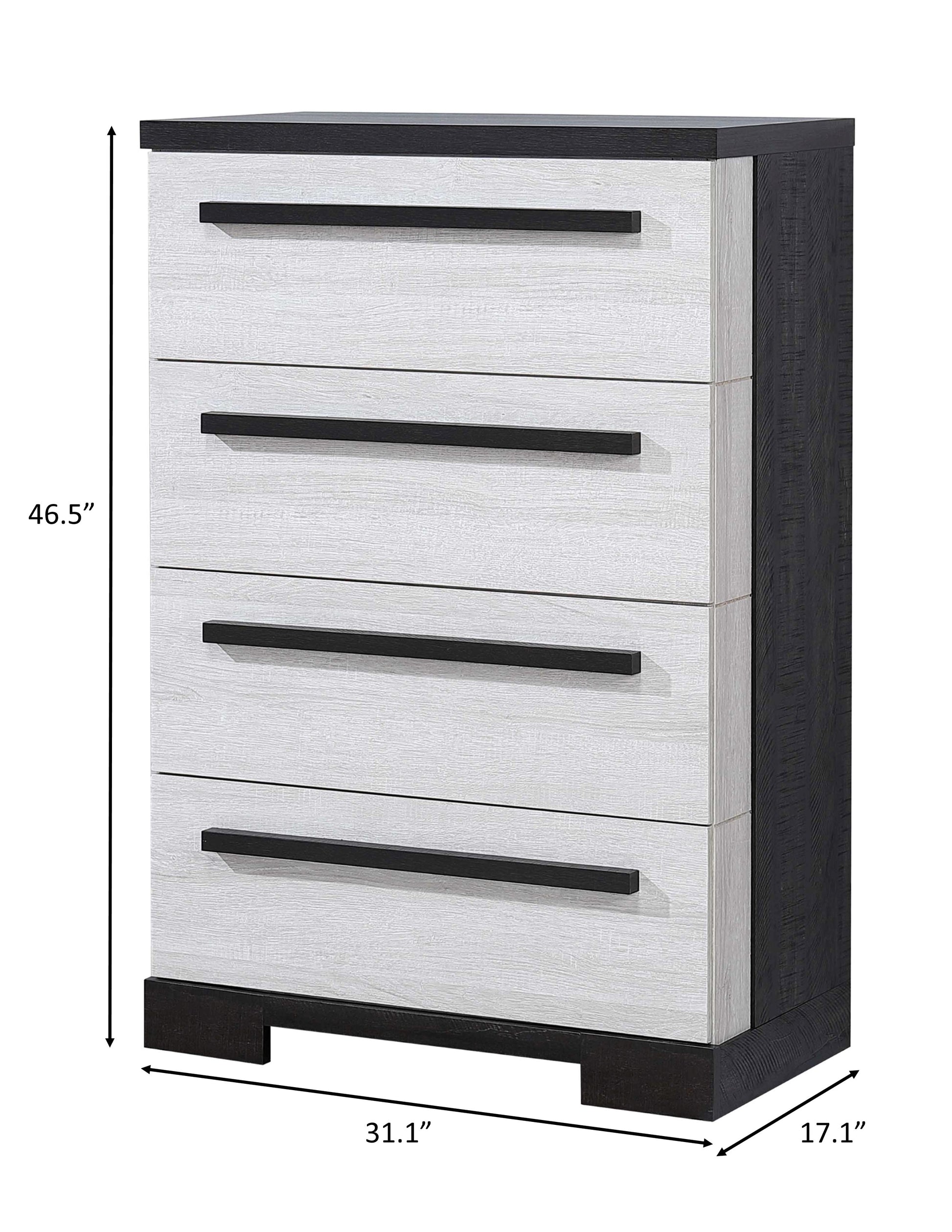 Remington Chalk Ebony Bedroom Collection