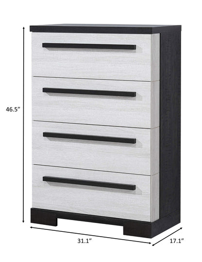 Remington Chalk Ebony Bedroom Collection