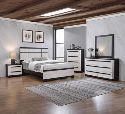Remington Chalk Ebony Bedroom Collection