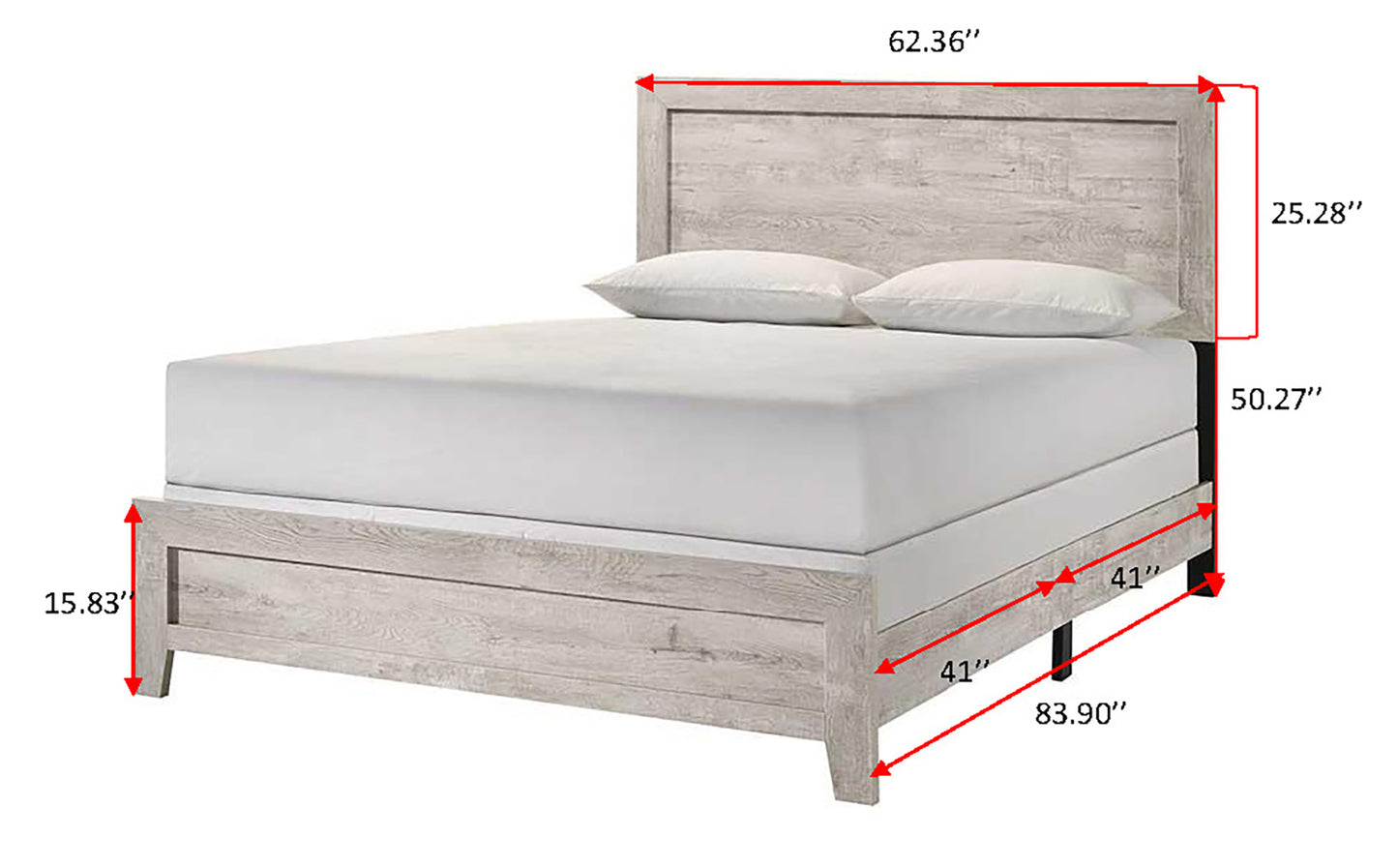 Millie White Bedroom Collection