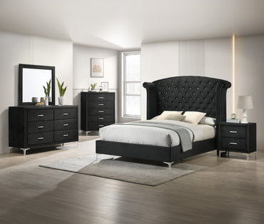 Lucinda Black Bedroom Collection
