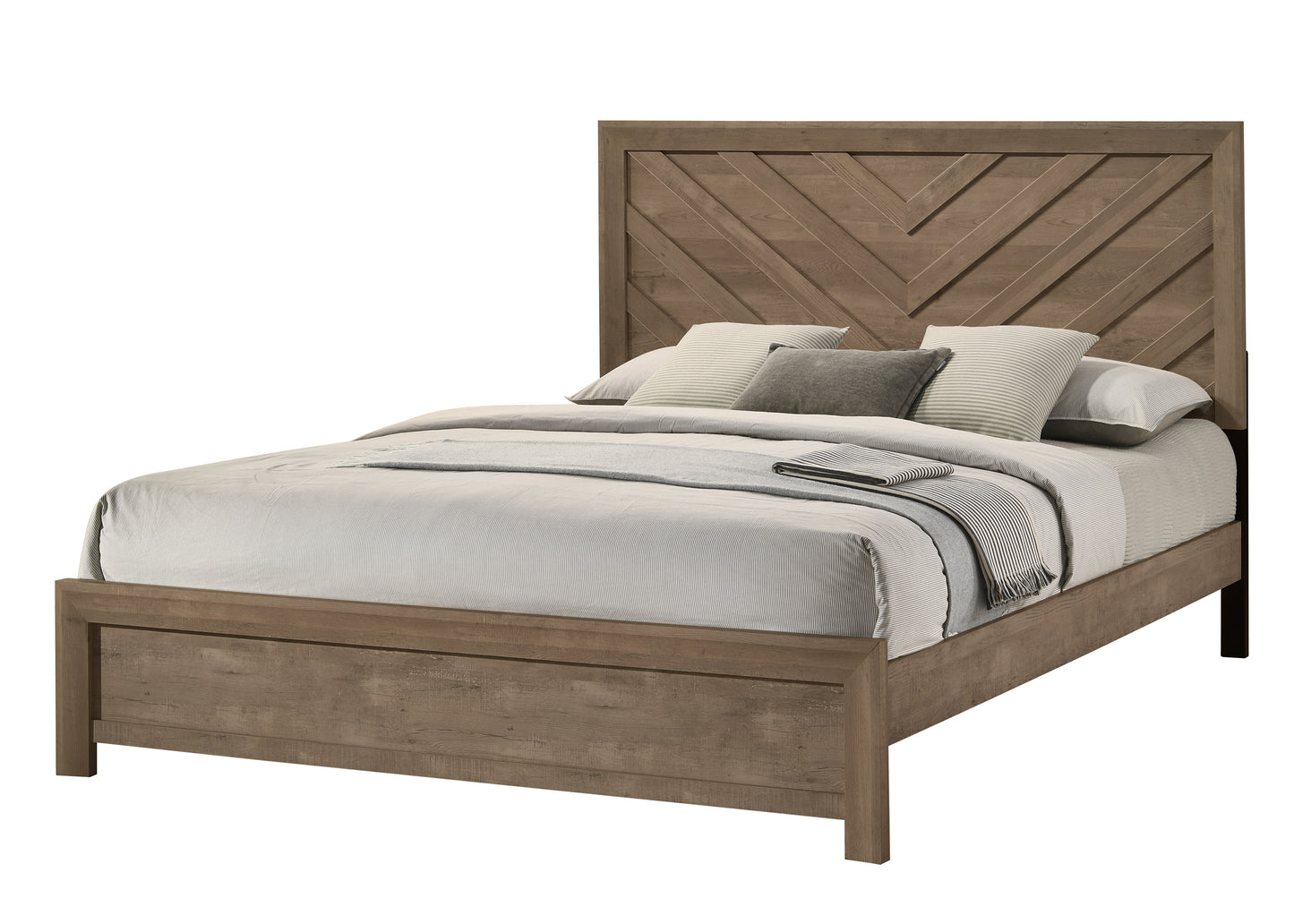 Valor Light Brown Bedroom Collection