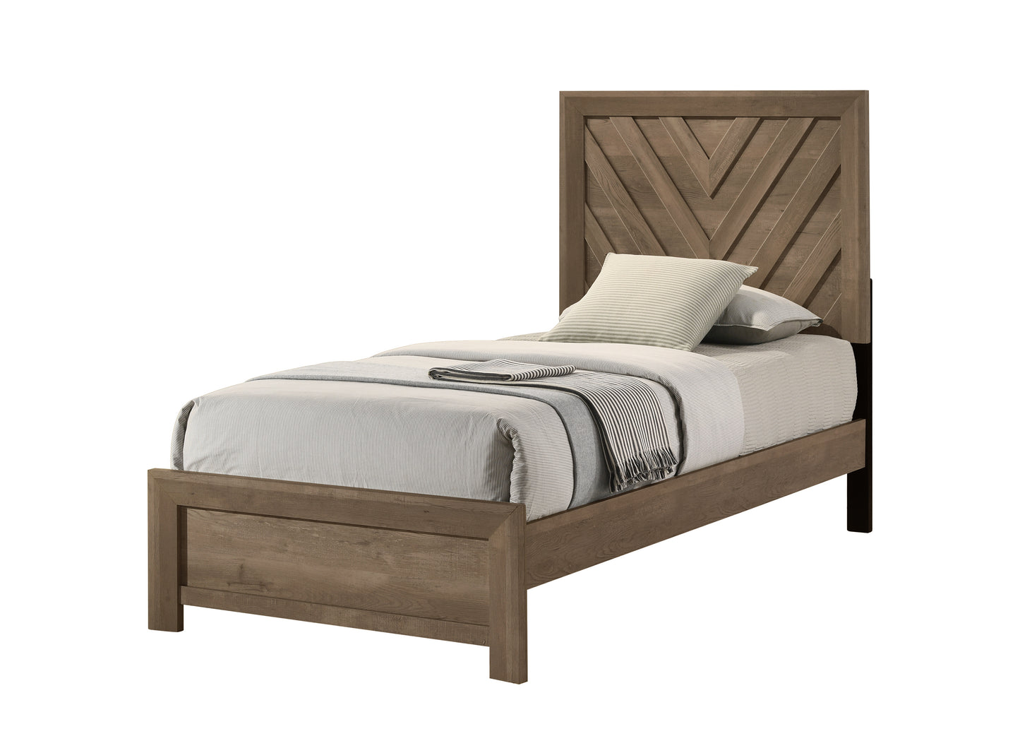 Valor Light Brown Bedroom Collection