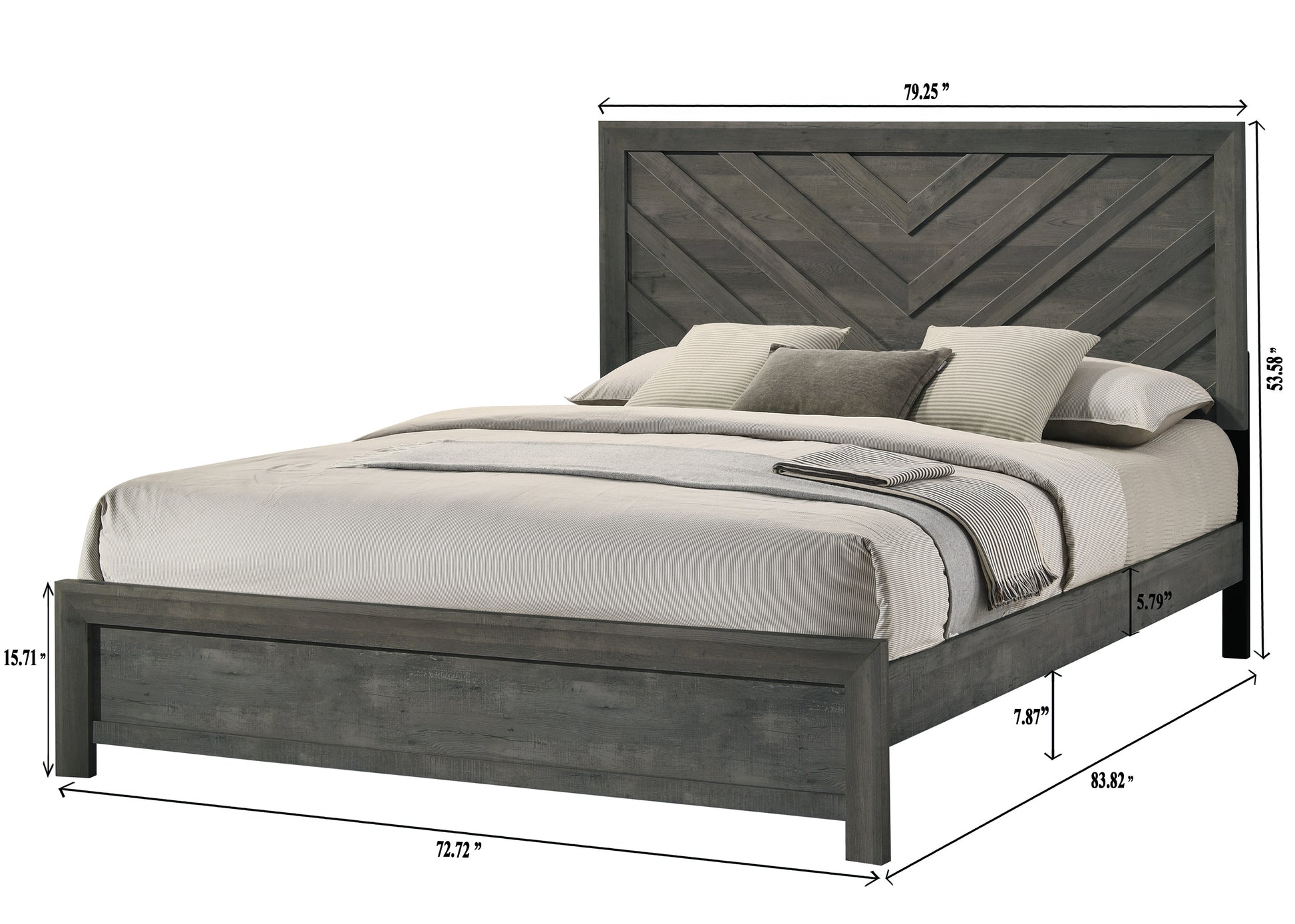 Valor Grey Bedroom Collection