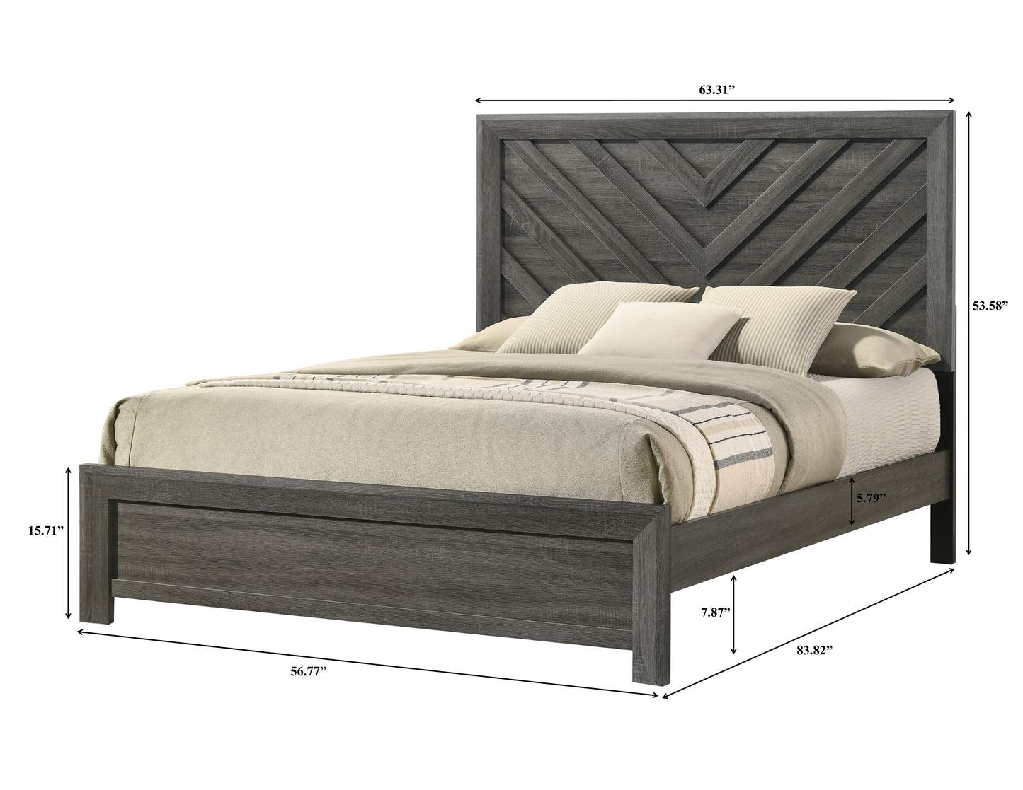 Valor Grey Bedroom Collection