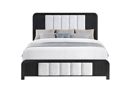Beckett White & Black LED Bedroom Collection