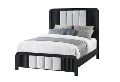 Beckett White & Black LED Bedroom Collection