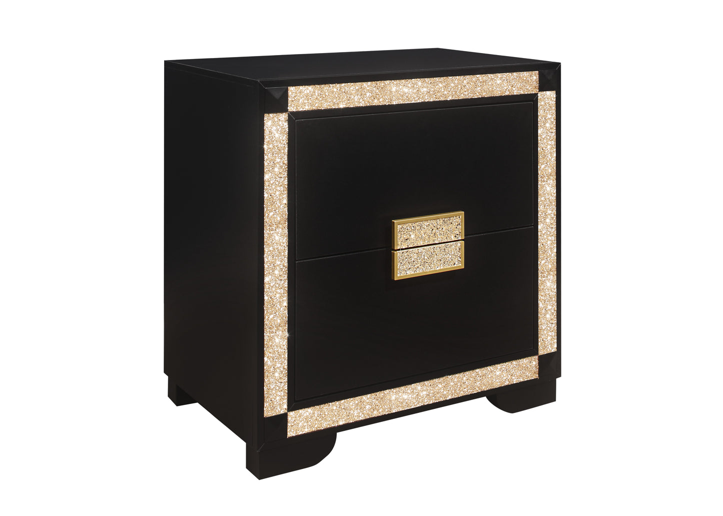 Blake Black & Gold Bedroom Collection
