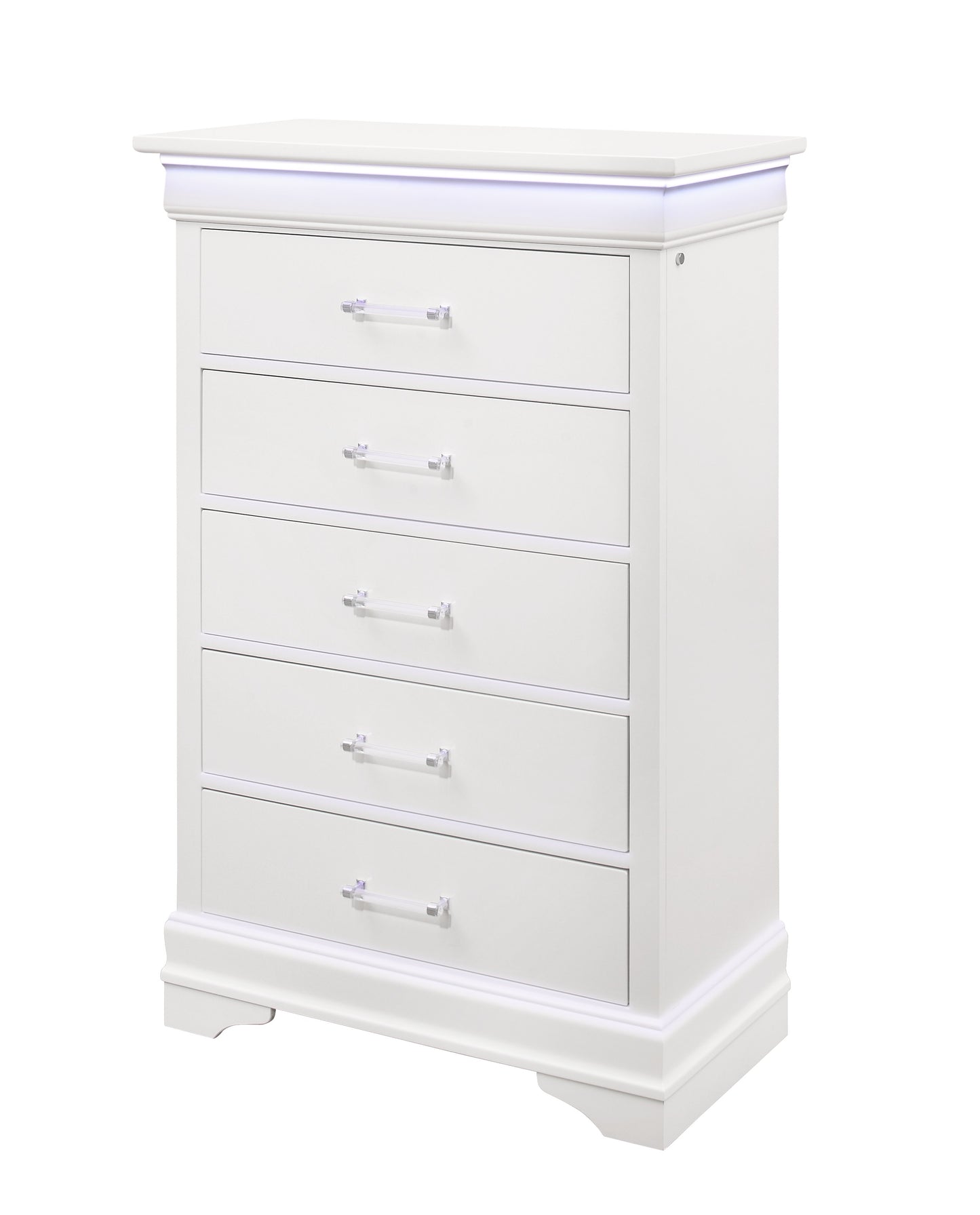 Charlie White LED Bedroom Collection
