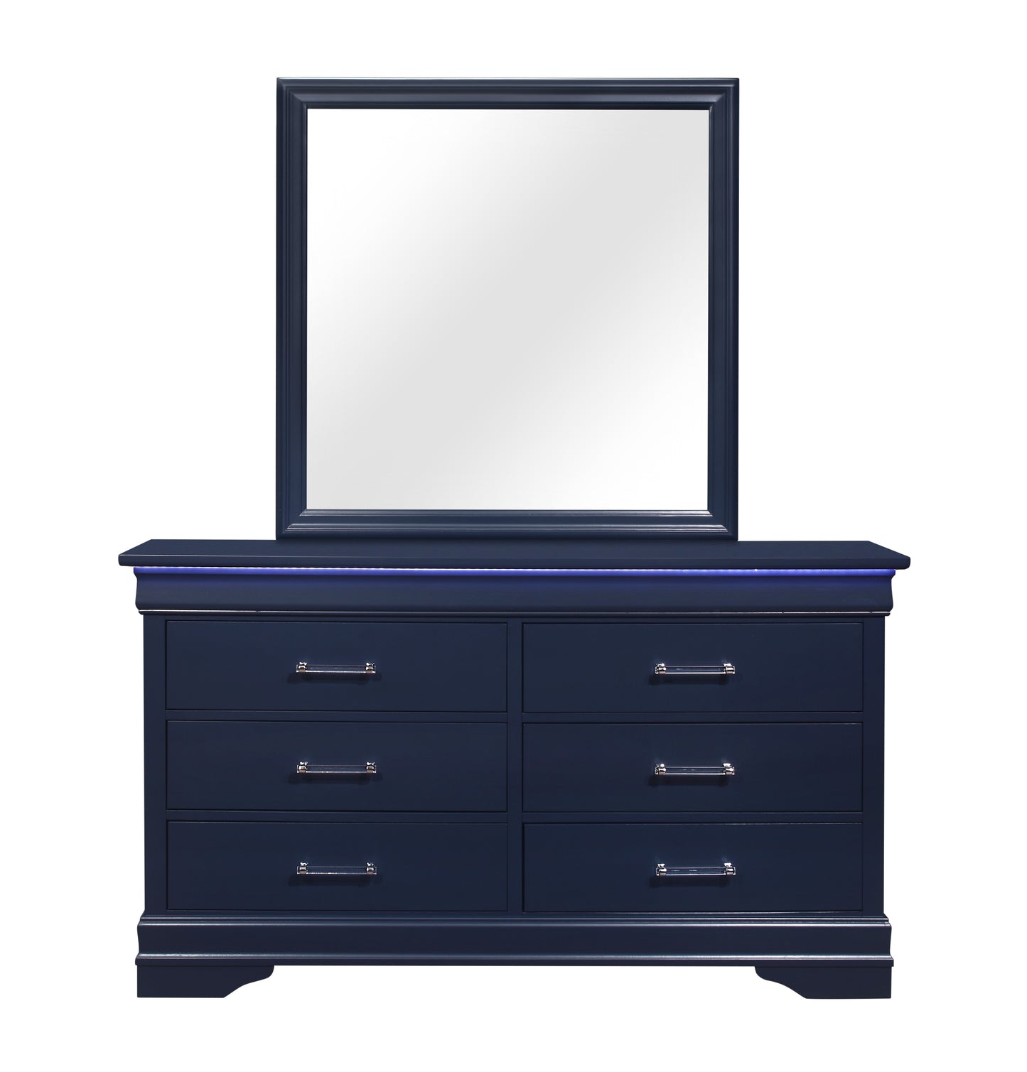 Charlie Blue LED Bedroom Collection