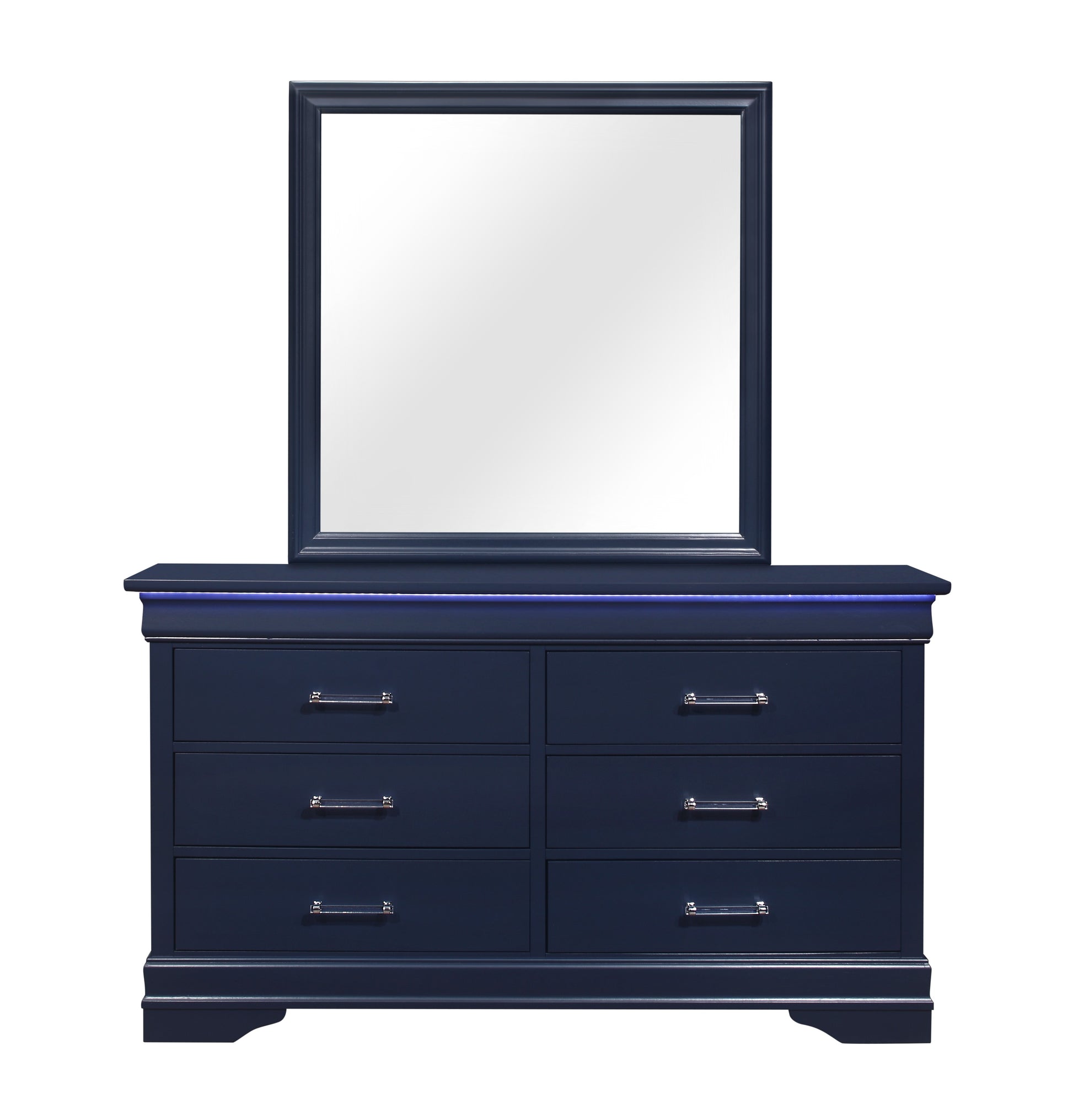 Charlie Blue LED Bedroom Collection