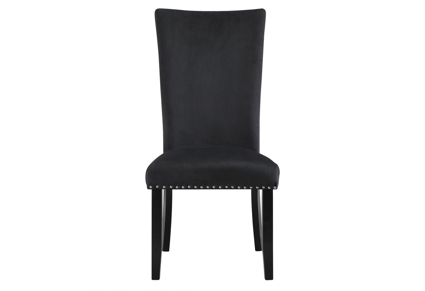 Black Velvet Dining Chair