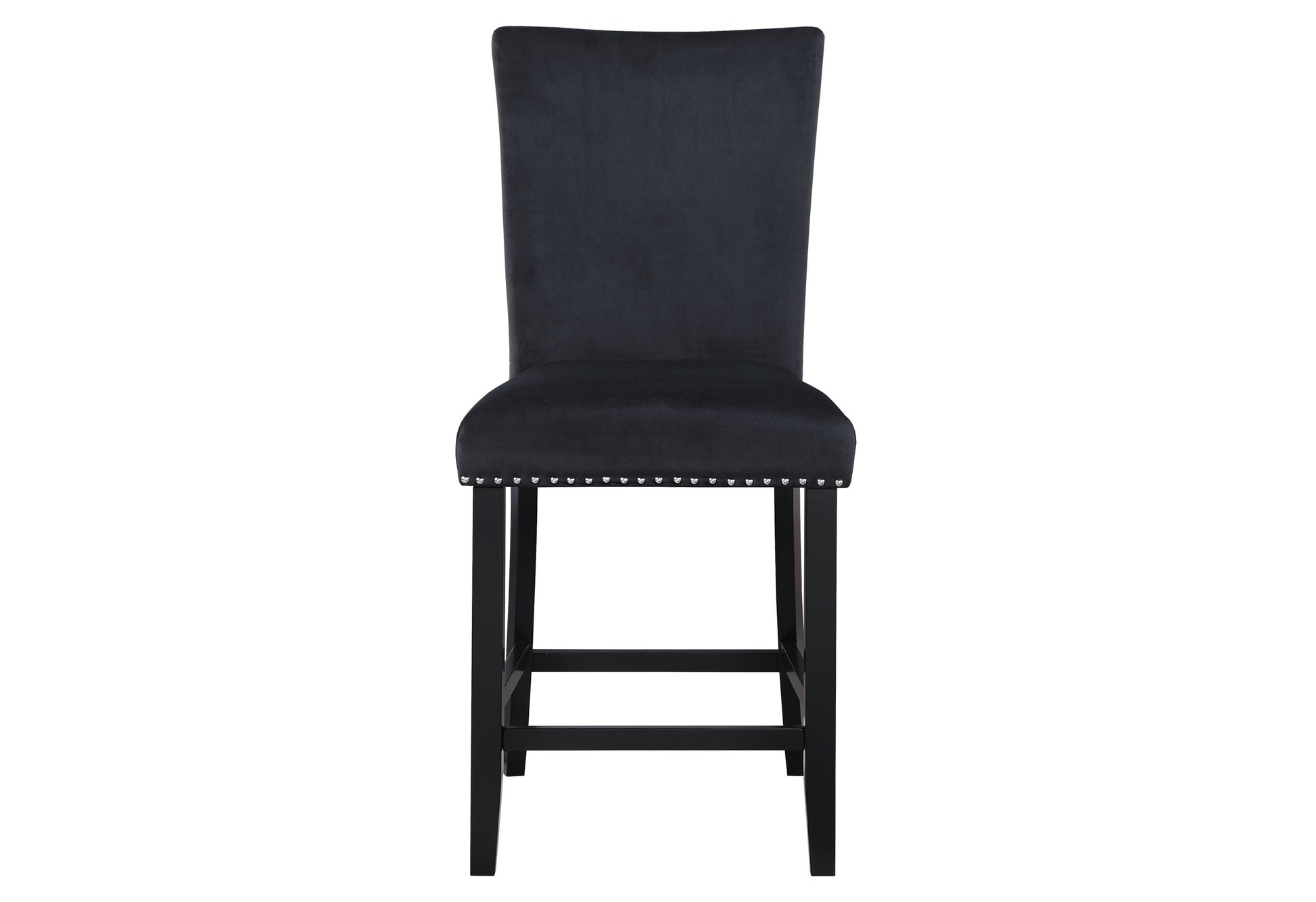 Black Velvet Bar Stool