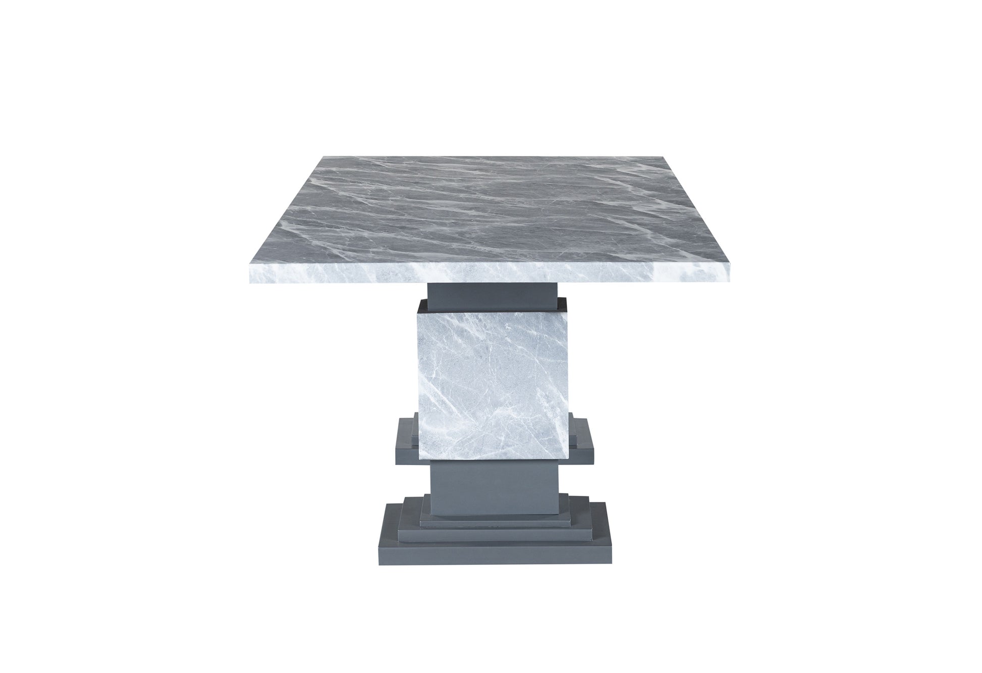 Grey Marble Dining Set