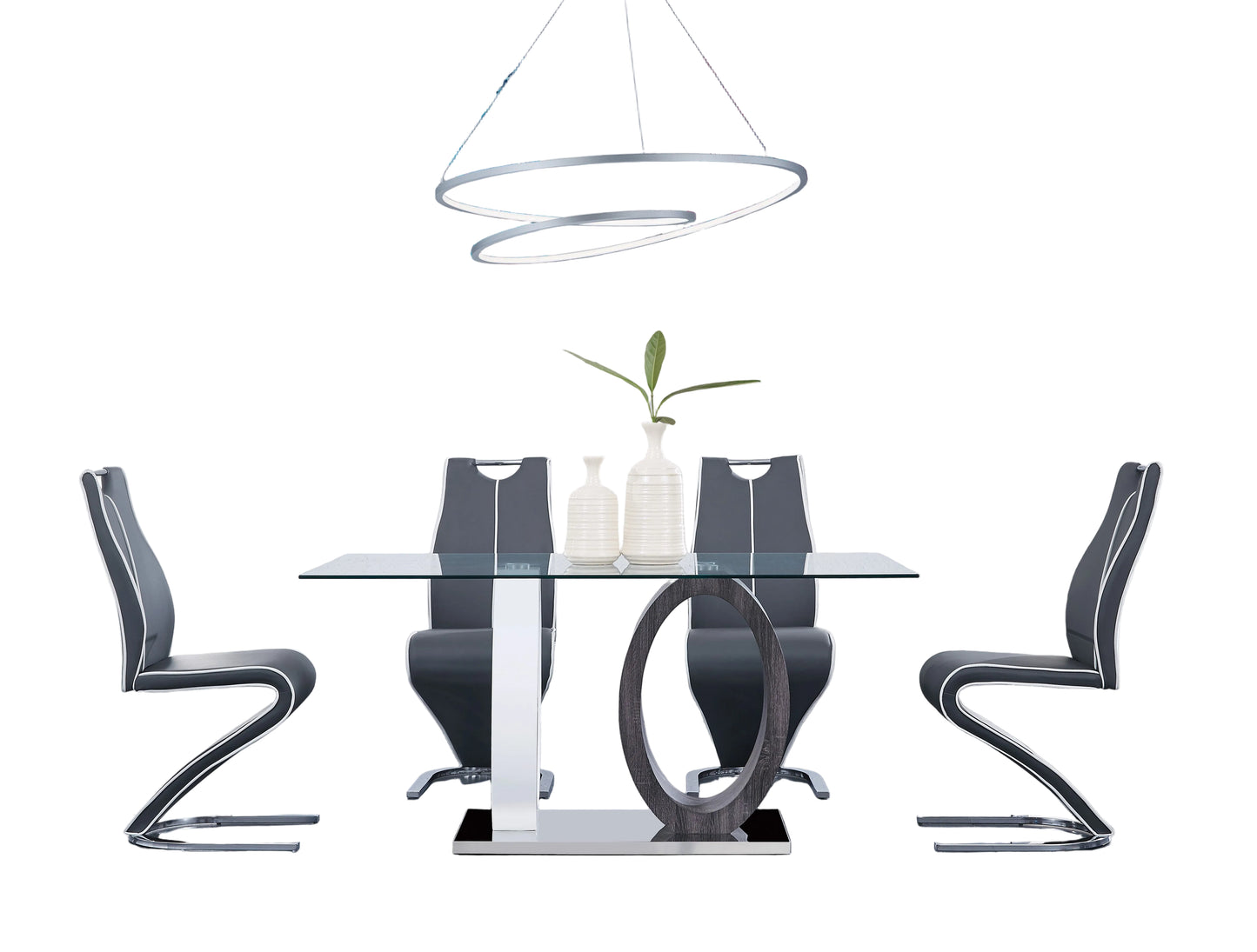Glass Dining Set