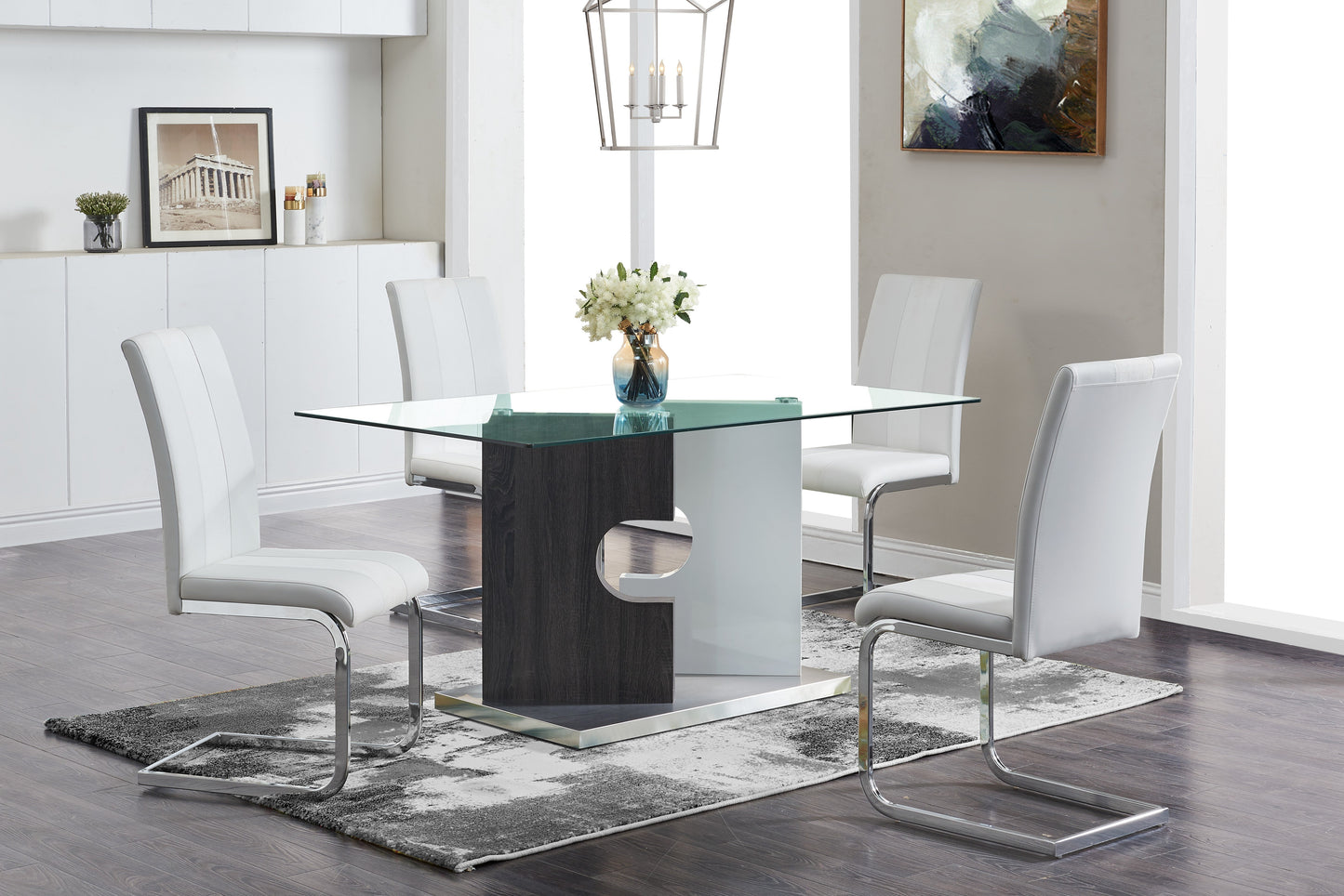 Glass Dining Set