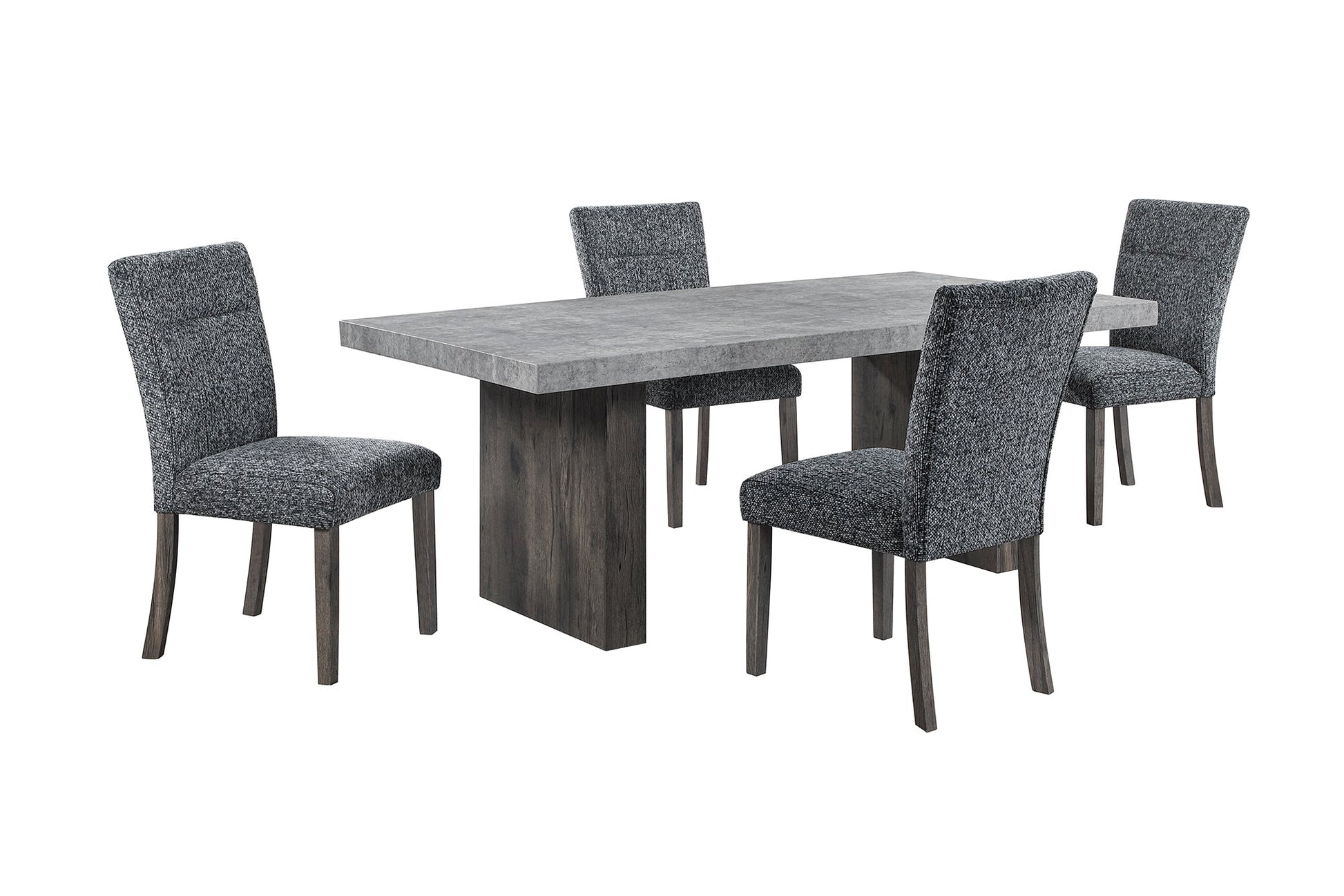 Grey Stone Dining Set