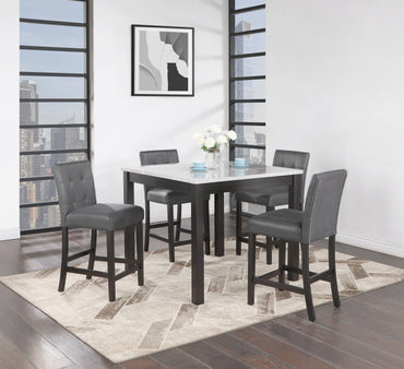 Grey Marble Bar Set