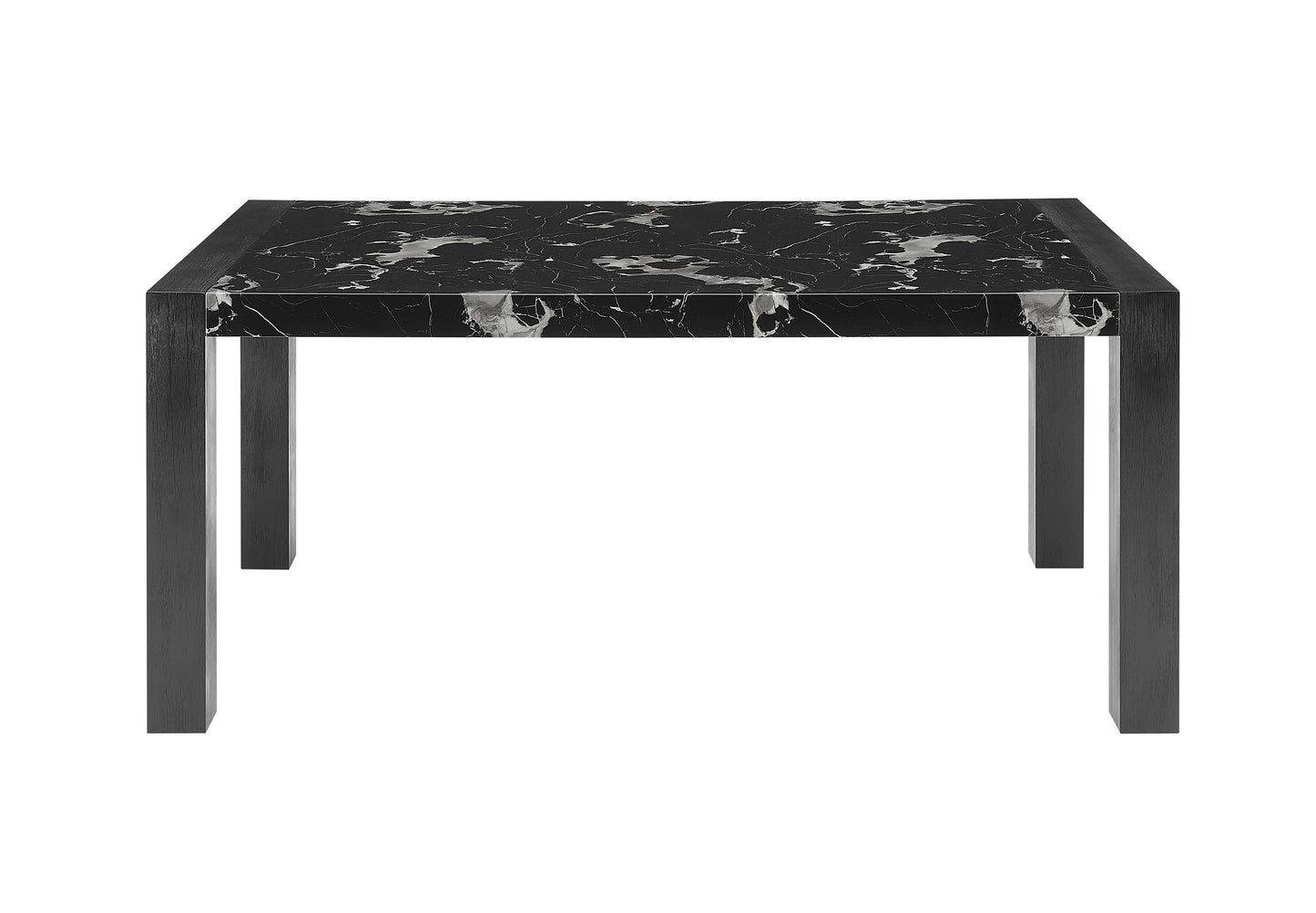 Black Marble Dining Set