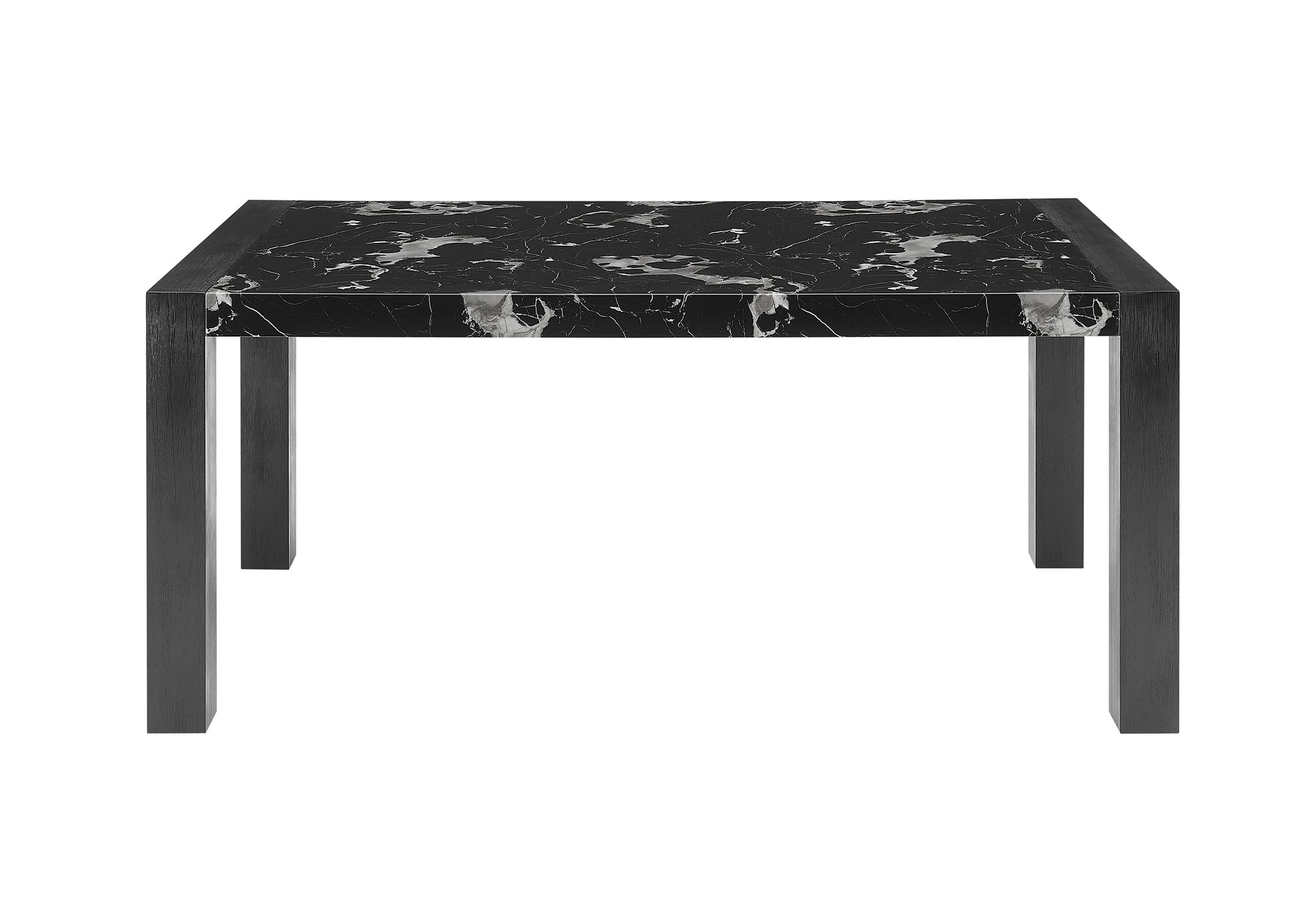 Black Marble Dining Set