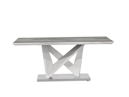 Grey Marble Dining Set
