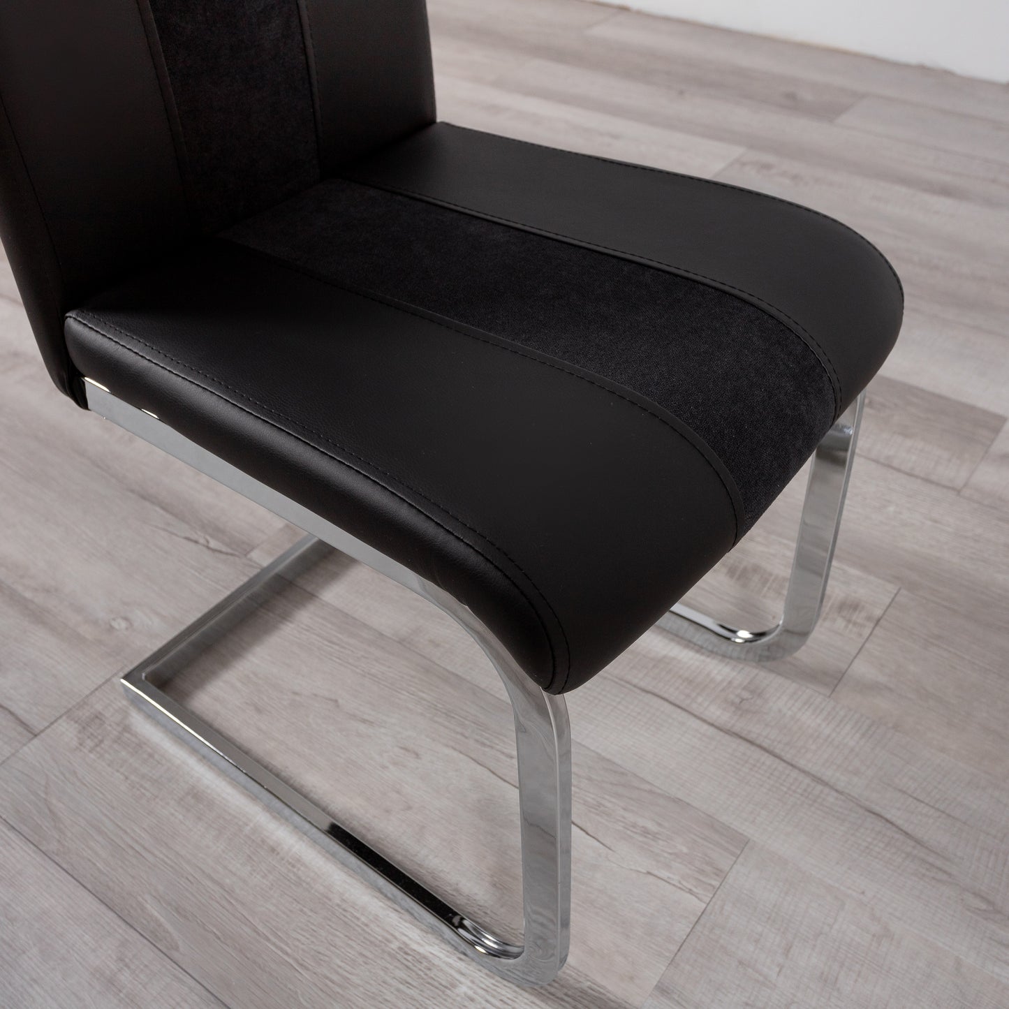 PU & Fabric Dining Chair