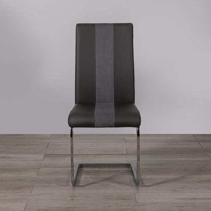PU & Fabric Dining Chair