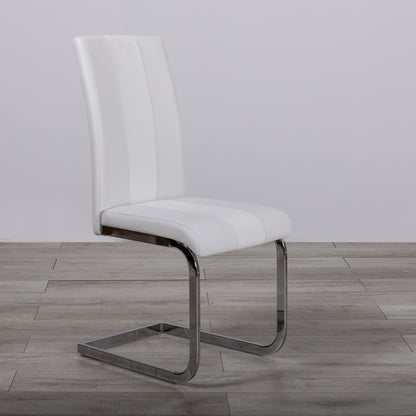 PU & Fabric Dining Chair