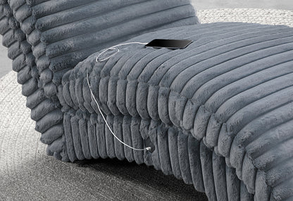 Dominic Bold Chaise Sofa