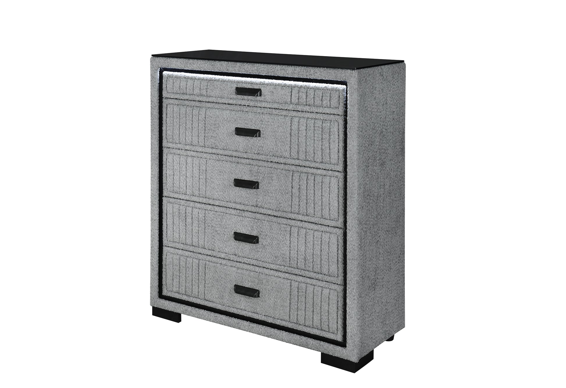 Isabella Grey LED Bedroom Collection