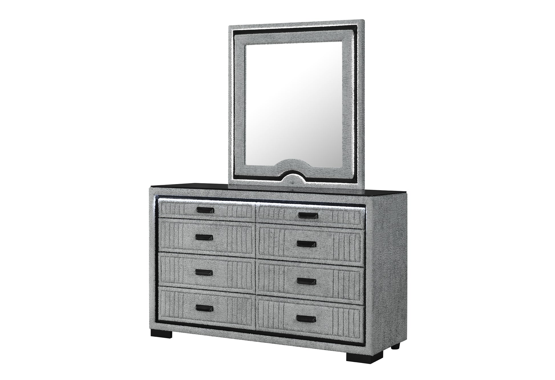 Isabella Grey LED Bedroom Collection