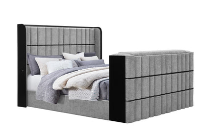 Isabella Grey LED Bedroom Collection
