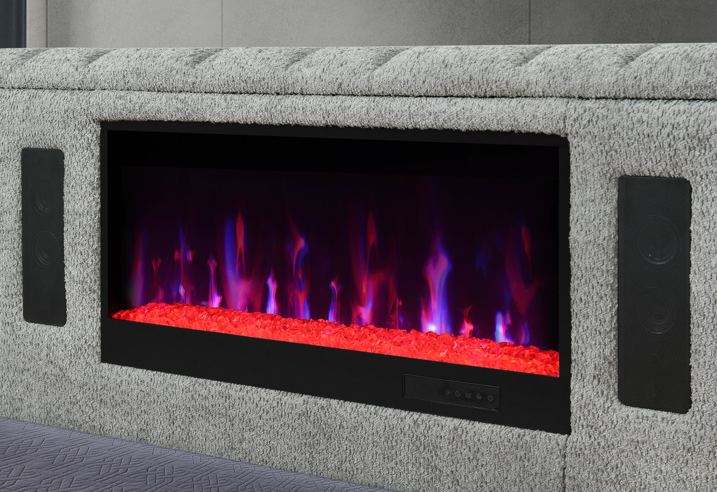 Isabella Grey LED Bedroom Collection