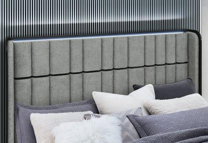 Isabella Grey LED Bedroom Collection