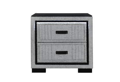 Isabella Grey LED Bedroom Collection