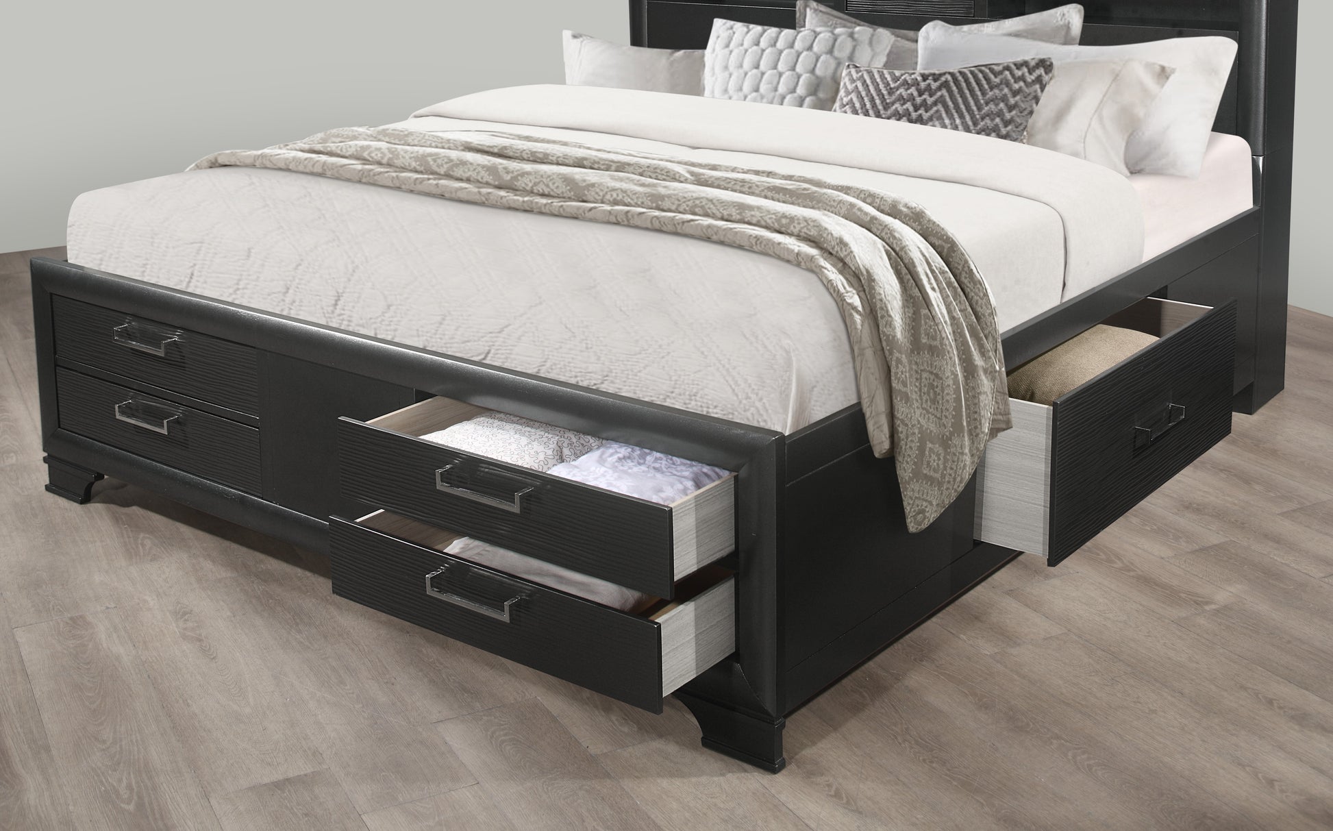 Jordyn Grey Bedroom Collection