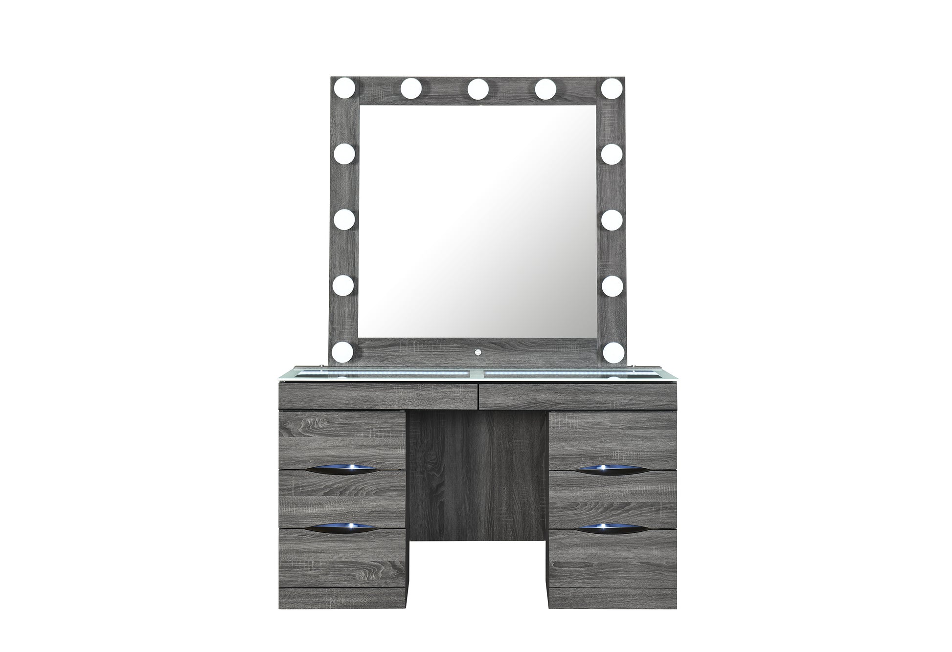 Lexi Grey Vanity & Mirror Collection